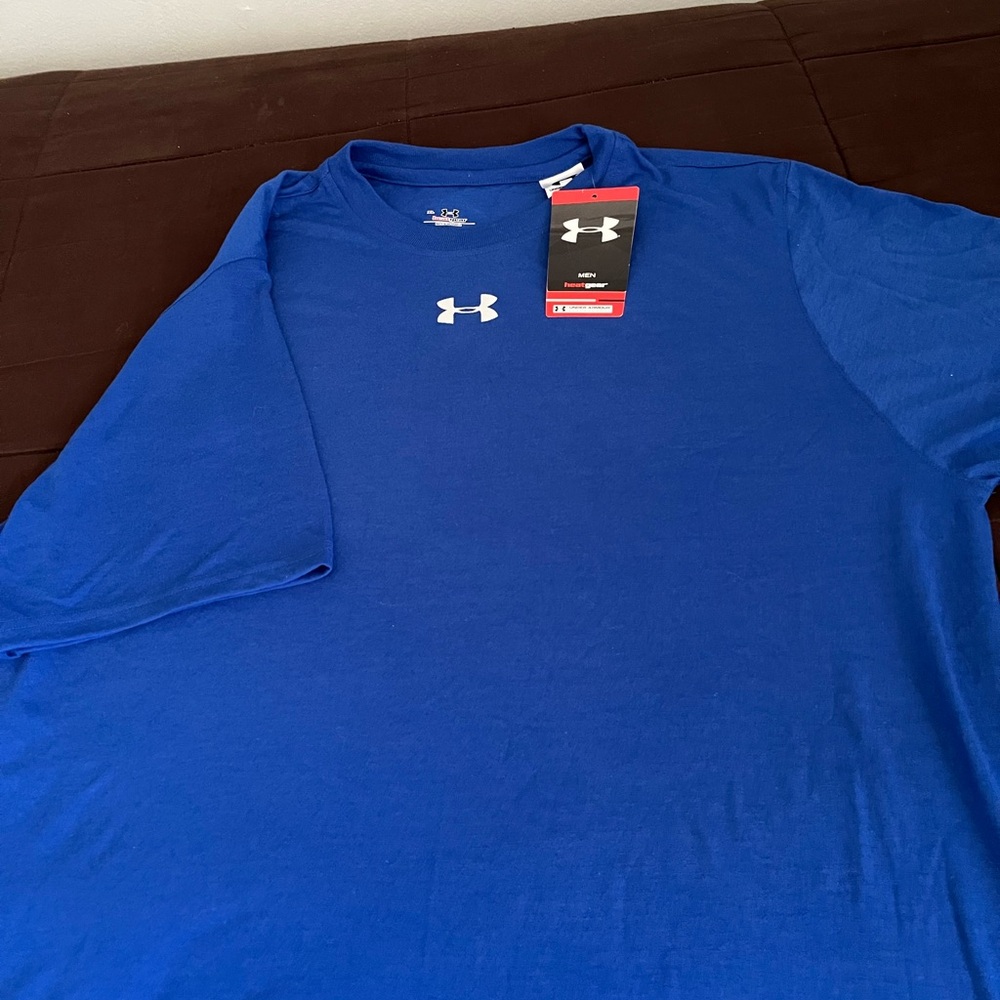 Under Armour Men’s Royal Blue Short Sleeve Athletic Tee